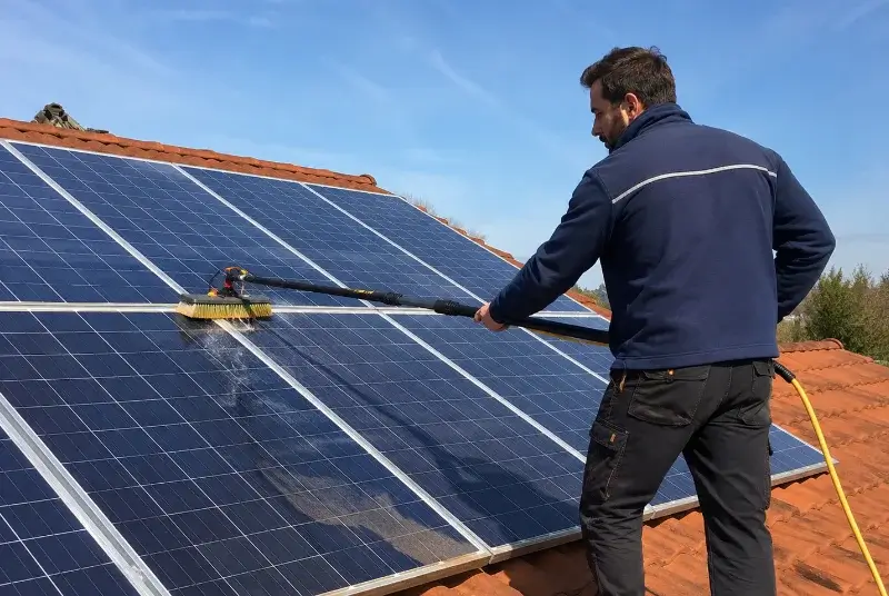 Nettoyage et entretien de panneaux solaires à Saint-Rogatien